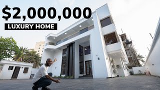 Inside a 2000000 Iconic Luxury Home in Lagos Nigeria [upl. by Bellis]