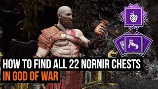 How to Find all 22 Nornir Chests in God of War  Nornir Chest guide [upl. by Ribal]