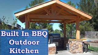 Builtin BBQ  Outdoor Kitchen [upl. by Arlyn]