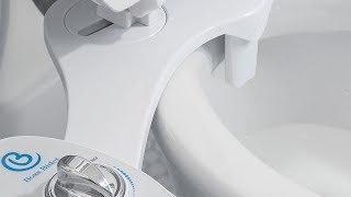 How To Clean A Bidet Attachment Toilet Seat  Drain Help [upl. by Carpio]