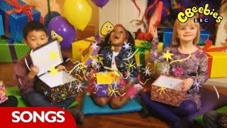 CBeebies Presenters  The Birthday Song [upl. by Annodahs717]