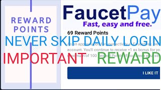 FaucetPay reward points [upl. by Buchanan319]