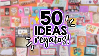 50 IDEAS de REGALOS fáciles y originales Recopilación 💕 Especial de San Valentín14 de febrero [upl. by Bugbee]