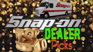 Snap On Dealers Top 10 Tools [upl. by Arnelle]