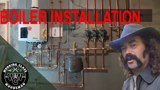 Installing a Rinnai Modern Condensing Combination Boiler [upl. by Otaner]