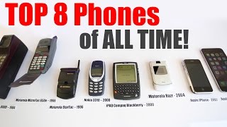 Best Phones Ever  Top 8 Best Phones of All Time [upl. by Ardnusal]