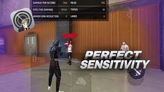 Best Sensitivity ⚡️ iPhone 12  Free Fire Settings ⚙️ [upl. by Yecam676]