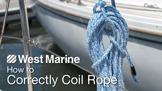 How To Correctly Coil Rope [upl. by Ilenay]