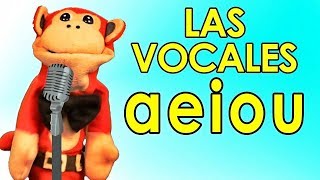 Mira Este Video y Aprende Las Vocales A E I O U Con El Mono Silabo Canciones Infantiles Educativas [upl. by Drofub]