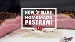 How to Make Homemade Pastrami  Smoked Pastrami Recipe [upl. by Yedrahs763]