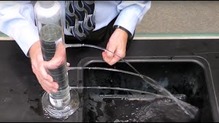 Pressure Demo Water Column [upl. by Ecinwahs]