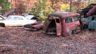 ABANDONED JUNKYARD 30s 40s 50s 60s CARS [upl. by Losyram263]