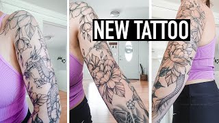 FULL SLEEVE TATTOO  Vlog [upl. by Annael178]