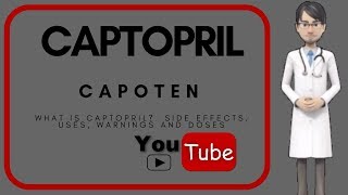 💊 what is captopril Benefits uses dosage and side effects of captopril 25 mg capoten💊 [upl. by Ecidna]