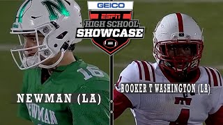 Booker T Washington LA vs Newman LA  ESPN Broadcast Highlights [upl. by Theron618]