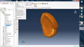 Tutorial Importing a CAD model into Abaqus [upl. by Ithnan]