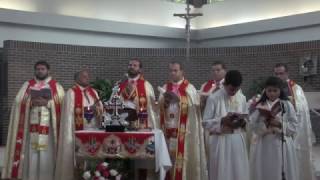 Syro Malabar Kurbana in USA  Solemn Holy Mass by Fr Shaji Thumpechirayil [upl. by Aicenert]