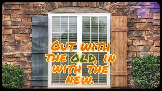 Cheap DIY Cedar Shutters [upl. by Utley708]