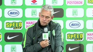 Reinaldo Rueda previo al duelo de vuelta contra Chapeocense [upl. by Eidua]