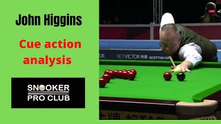 John Higgins Cue action analysis [upl. by Zima]