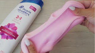 Hacer SLIME CON SHAMPOO fácil  probando recetas de mis suscriptores SIN BÓRAX [upl. by Jane857]