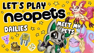 playing NEOPETS in 2023 [upl. by Eentirb435]