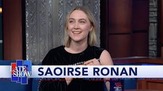 Saoirse Ronan Enjoyed Having The Emotional Upper Hand Over Timothée Chalamet In Little Women [upl. by Avehstab]