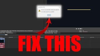 HOW TO FIX VEGAS PRO 15 RENDER ERRORquotAN ERROR OCCURED WHILE CREATING THE MEDIA FILEquot [upl. by Eittah884]