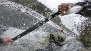 Packrafting Fail Kayaker rescued me [upl. by Ynar]