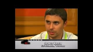 Jawed Karim with YouTube cofounder [upl. by Hadnama]