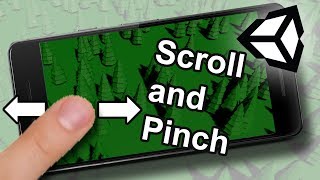 Pinch and Scroll to Move and Zoom in Unity for Mobile Games [upl. by Hoseia]