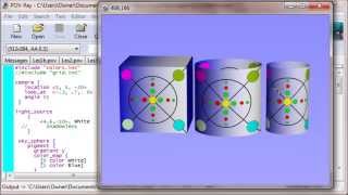 Lesson 5 on POVRay [upl. by Loring]