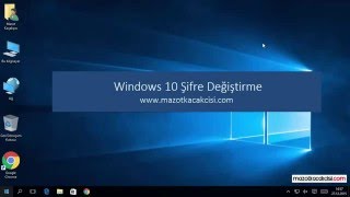 Windows 10 Şifre Değiştirme [upl. by Ertsevlis]