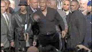 Mike Tyson Flips out at TysonLewis Press Conference Jan 22 [upl. by Sinai]