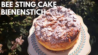 How to make Bienenstich  Classic German Bee Sting Cake [upl. by Seena774]