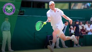 Andy Murray v Sam Querrey highlights  Wimbledon 2017 quarterfinal [upl. by Erdnuaed]