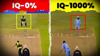 MS Dhoni High IQ Mastermind Moments  TFVCricket [upl. by Eat]