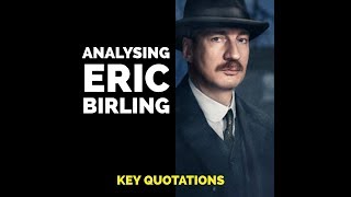 Eric Birling Key quotations [upl. by Elsa]