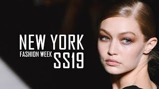 New York Fashion Week  SpringSummer 2019 [upl. by Irrol]