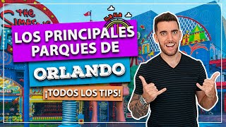 Los mejores PARQUES de ORLANDO Los 6 principales parques temáticos que son imperdibles [upl. by Geiss962]