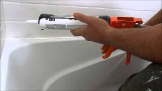 How To Apply New Caulking Over Old Caulking [upl. by Lula]