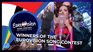 The winners of the Eurovision Song Contest [upl. by Carmel]