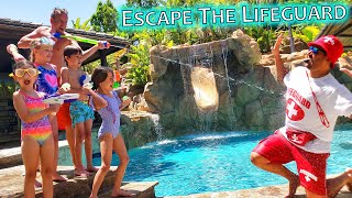 Escape the Lifeguard Pranking our Lifeguard [upl. by Omsoc]