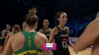 Netball World Cup  Silver Ferns v Australia Highlights [upl. by Faulkner]