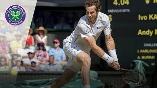 Andy Murray lobs Ivo Karlovic six times in one match [upl. by Ynohtona876]