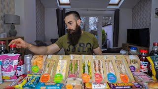 THE 10 TESCO MEAL DEAL CHALLENGE  BeardMeatsFood [upl. by Evelunn96]