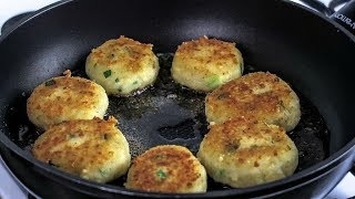 kotlety serowo ziemniaczane  Cheesy Mashed Potato Fritters [upl. by Nuhsar249]