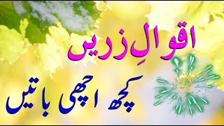 Best 13 Aqwal e Zareen in urdu  Islamic aqwal zareen  By Gold3n Wordz [upl. by Talich]