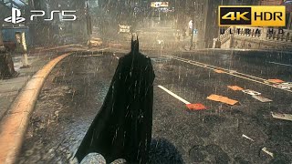 Batman Arkham Knight PS5 4K HDR Gameplay [upl. by Cotter36]