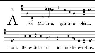 Ave Maria  Gregorian Chant [upl. by Tricia]